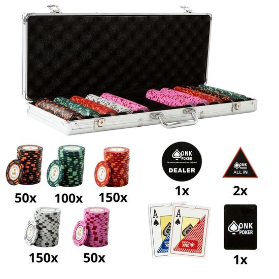 Afbeelding van het spel Monte Carlo cashgame set compleet