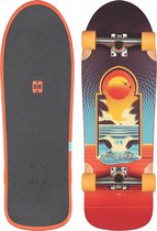 Globe Skateboard - rood/blauw/oranje