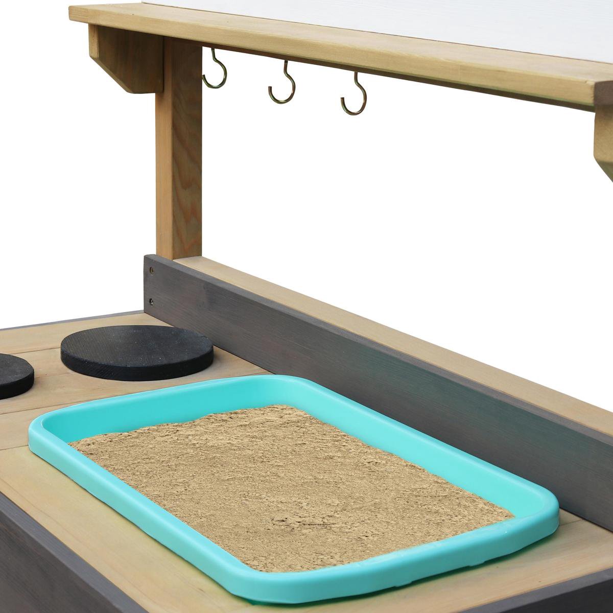 AXI Rosa Zand & Water Speelkeuken Medium - Incl. 17-delige accessoire set - Modder Keuken — afbeelding 12