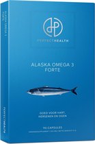 Perfect Health - Alaska Omega 3 Forte - Voedingssupplement - Goed voor hart, hersenen en ogen - 90 softgels