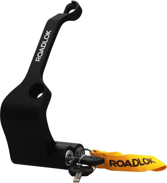 Foto: Roadlok xra japansport rechterkant 108mm art4 permanent gemonteerd remschijfslot zwart