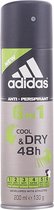 Deodorant Spray Cool & Dry 6 In 1 Adidas (200 ml)