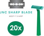 JNC Sharp Blade | Wegwerpscheermjes | 20 Stuks