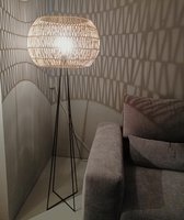 Staande lamp Design Vloerlamp handgemaakt Decoratie woonkamer slaapkamer  rattan... | bol.com