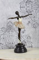 Bronzen Beeld Balletdanseres