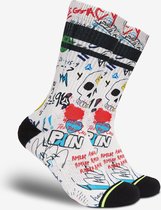 FLINCK Sportsokken - Pain Cave - Maat 42-44 - Unisex - Heren Sokken - Dames Sokken - Naadloze sokken - Crossfit Sokken - Hardloop Sokken - Fitness Sokken - Fietssokken