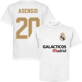Galacticos Real Madrid Asensio 20 Team T-shirt - Wit - XXL