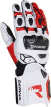 BERING STEEL-R BLACK RED MOTORCYCLE GLOVES T11 - Maat T11 - Handschoen