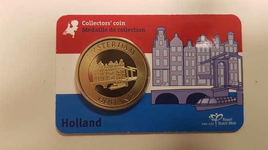 Afbeelding van het spel collectors coincard Grachten an Amsterdam oplage 2500 stuks