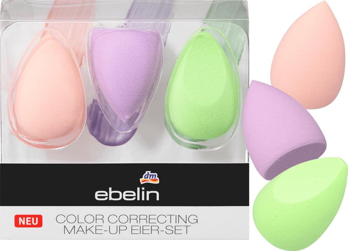 DM Ebelin Beauty Blender | Blender spons voor make-up | Foundation blender  |... | bol.com