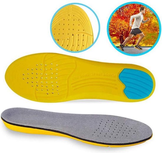 Memory Foam inleg zool (45-50) - voor extra comfort en minder pijn | bol.com