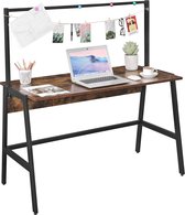 Bureau met Metalen Frame en Metalen Bar om Foto's of Verlichting aan te hangen