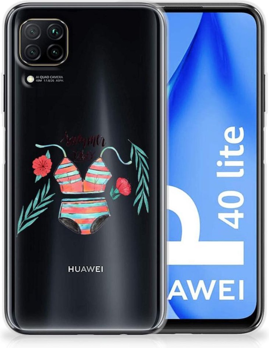 Huawei P40 Lite Telefoonhoesje met Naam Boho Summer