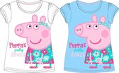 Wit t-shirt van Peppa Big maat 128