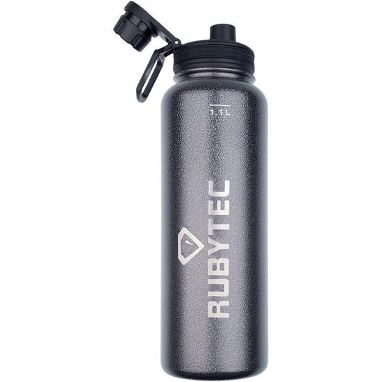 RUBYTEC Shira Cool Drinking Bottle - 1,1 L - Graphite