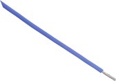 Montagedraad hittebestendig 1x1,5 mm² - 5 mtr | Blauw