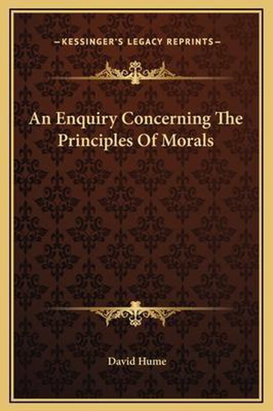An Enquiry Concerning the Principles of Morals