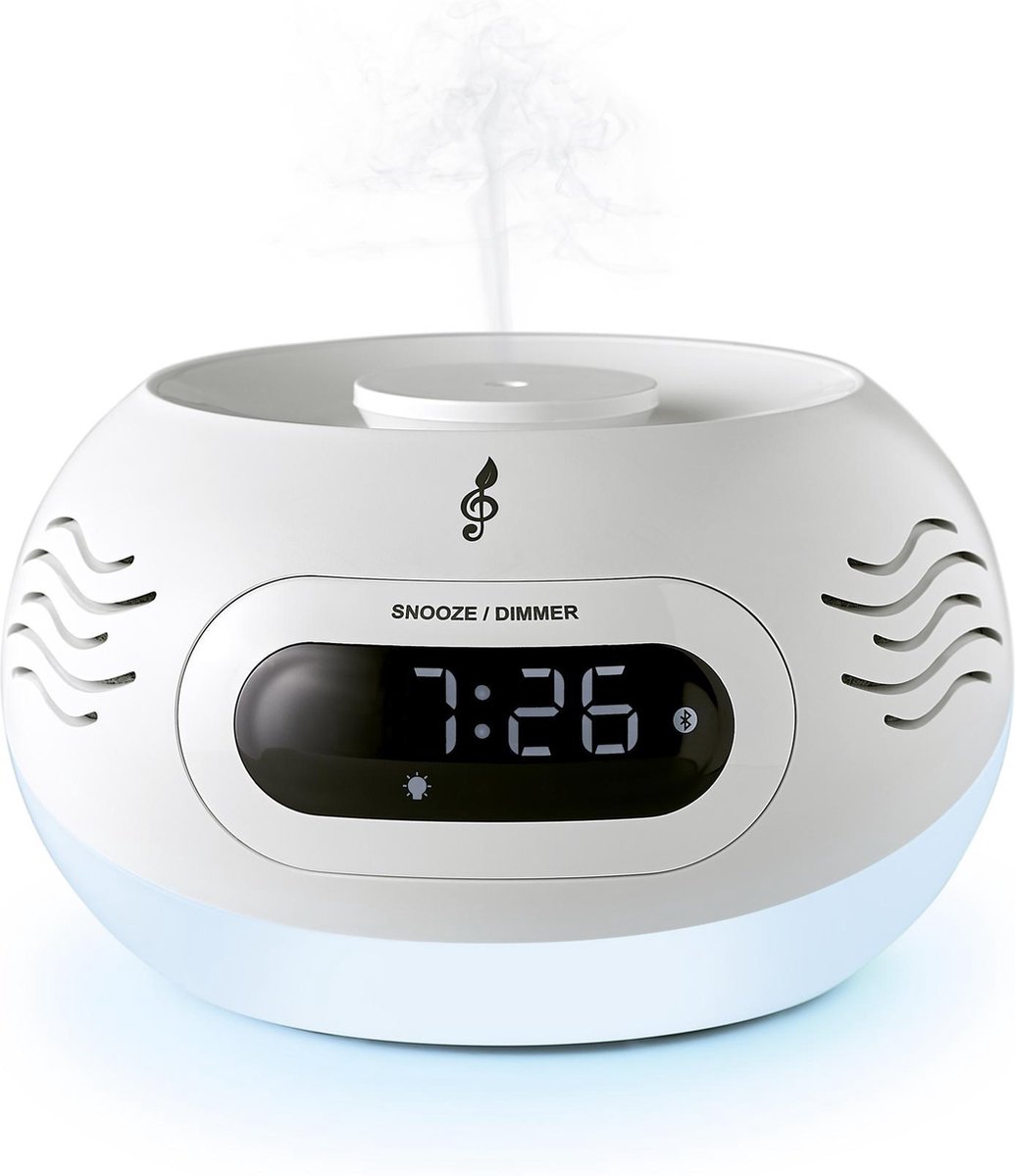Bigben Aromasound Kumo Luminous Aromadiffuser - Bluetooth & Alarm