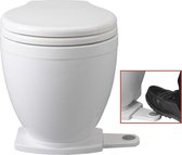 Jabsco Lite Flush 12V elektrisch Toilet met Voetbediening