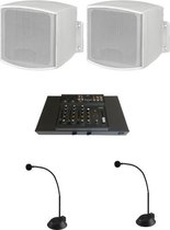 Monacor BEZOEKERS-intercom / Loket-Intercom / Balie-Intercom - set 2