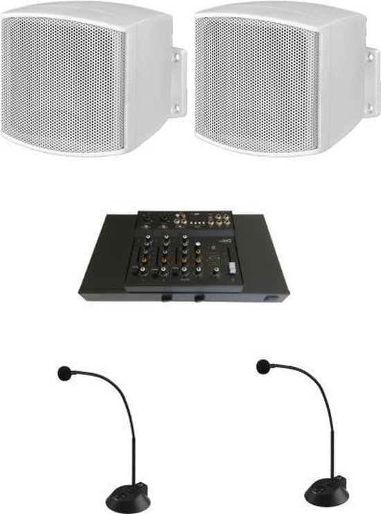 Monacor BEZOEKERS-intercom / Loket-Intercom / Balie-Intercom - set 2 ...