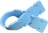 Mondmasker - Mondkapje - Earsaver - Silicone - Pijn achter oren - Hulpstukje - Verlenger - Strap Baby Blue - 5-PACK