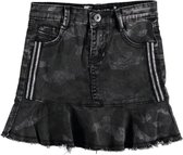 Retour zachte zwarte stretch denim rok - Maat 164