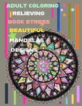 adult coloring book stress relieving beautiful mandalas designs