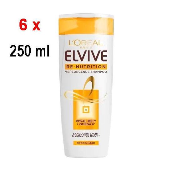 6x Elvive Shampoo ReNutrition