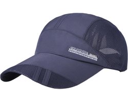 WiseGoods - Hardloop Pet  - Running Cap - Baseball Cap Heren & Dames - Sneldrogend - Sport Pet - Unisex - Navy