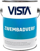 VISTA ZWEMBADVERF ZWART 10L