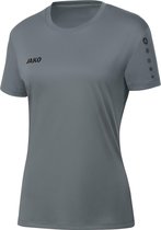 Jako - Jersey Team Women S/S - Shirt Team KM dames - 40 - Grijs