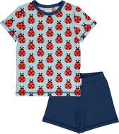 Maxomorra Pyjama Set SS |LAZY LADYBUG| 134/140