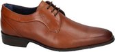 Fluchos -Heren -  cognac/caramel - geklede lage schoenen - maat 45