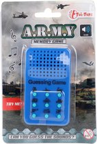 Toi-toys Breinbreker Army Memory Junior 6 X 4 Cm Blauw/zwart