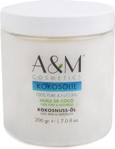 Kokos/Cocos Olie/boter  Cosmetisch 100% puur&naturel 2x200ml