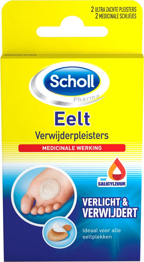 Regeneratief Rationeel Dakraam Scholl Eelt Verwijderpleister - Eeltpleisters - 4 stuks | bol.com