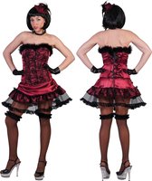 Burlesk Dancer | Vrouw | Maat 32-34 | Carnaval kostuum | Verkleedkleding