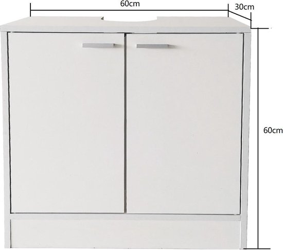 Wastafel onderkast - onderbouw kast wastafel - badkamermeubel