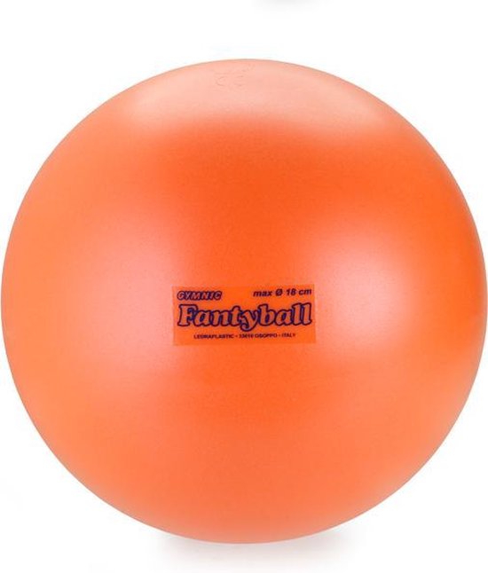 Fanty Ball | 18 cm | Luchtgevulde bal | zachte grip | Oefenbal | Oranje |