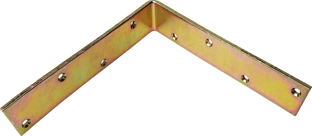 TQ4U Versterkingshoek | zeer zware uitvoering| 200 x 200 x 40 mm | gebichromatiseerd | 40 mm breed | 5 mm dik