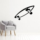 Muursticker Skateboard -  Lichtbruin -  160 x 116 cm  -  alle muurstickers  baby en kinderkamer - Muursticker4Sale