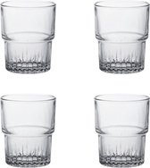 Duralex Empilable Waterglas 20 cl - Gehard glas - 4 stuks