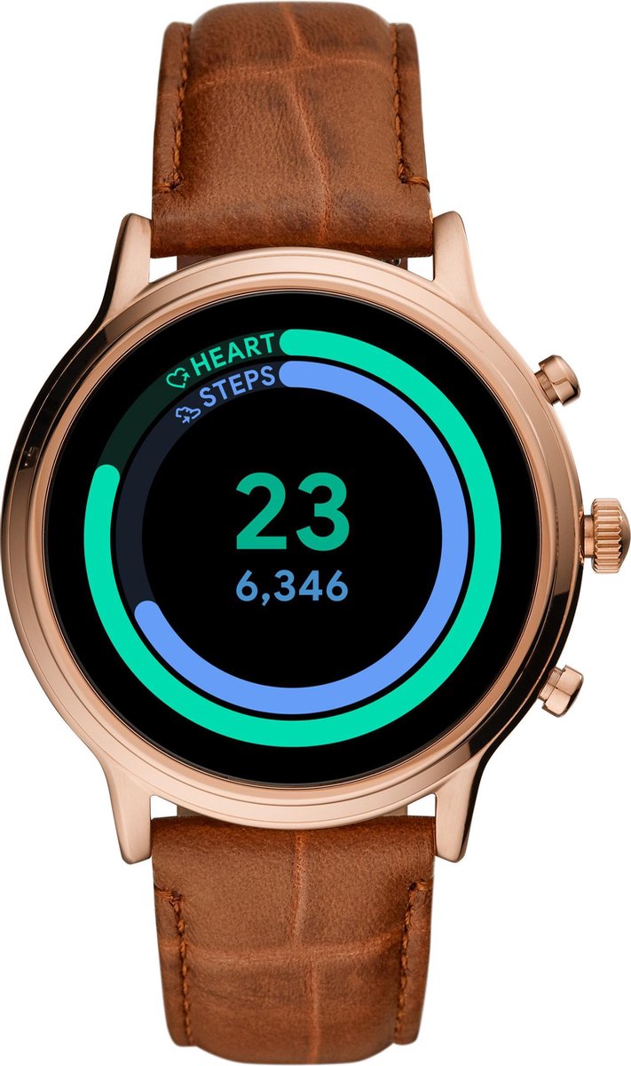 Fossil Julianna HR Gen 5 Smartwatch Bruin