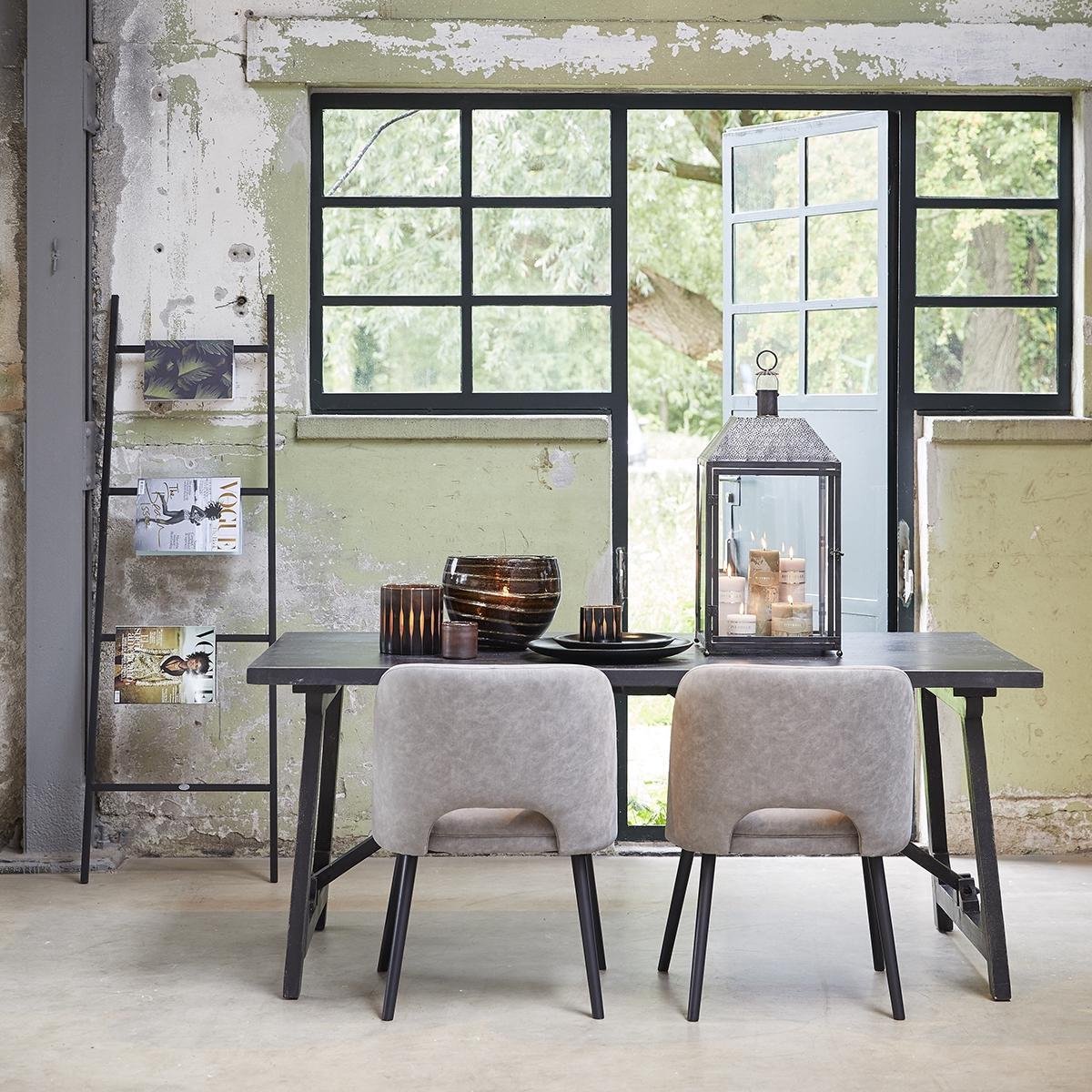 | Riverdale Leeds Eetkamerstoel 88cm grijs Riverdale eetkamerstoel Leeds | wehkamp