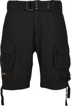 Heren Vintage Savage Cargo Shorts zwart