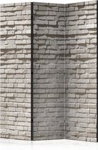 Kamerscherm - Scheidingswand - Vouwscherm - Brick Wall: Minimalism [Room Dividers] 135x172 - Artgeist Vouwscherm