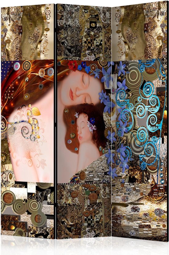 Kamerscherm - Scheidingswand - Vouwscherm - Mother's Hug [Room Dividers] 135x172 - Artgeist Vouwscherm