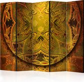 Kamerscherm - Scheidingswand - Vouwscherm - Mandala: Golden Power II [Room Dividers] 225x172 - Artgeist Vouwscherm
