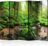 Kamerscherm - Scheidingswand - Vouwscherm - Humid Forest II [Room Dividers] 225x172 - Artgeist Vouwscherm